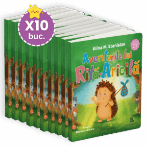 Pachet 10x Cartea de povești: Aventurile lui Rilă-Aricilă
