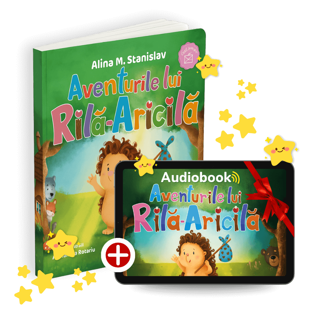 Pachet Promo: Aventurile lui Rilă-Aricilă + Audiobook (bonus inclus)